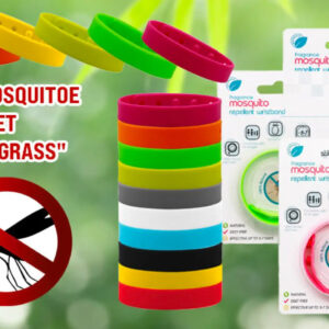 PACK 8 Bracelets Anti-Moustique Personnels